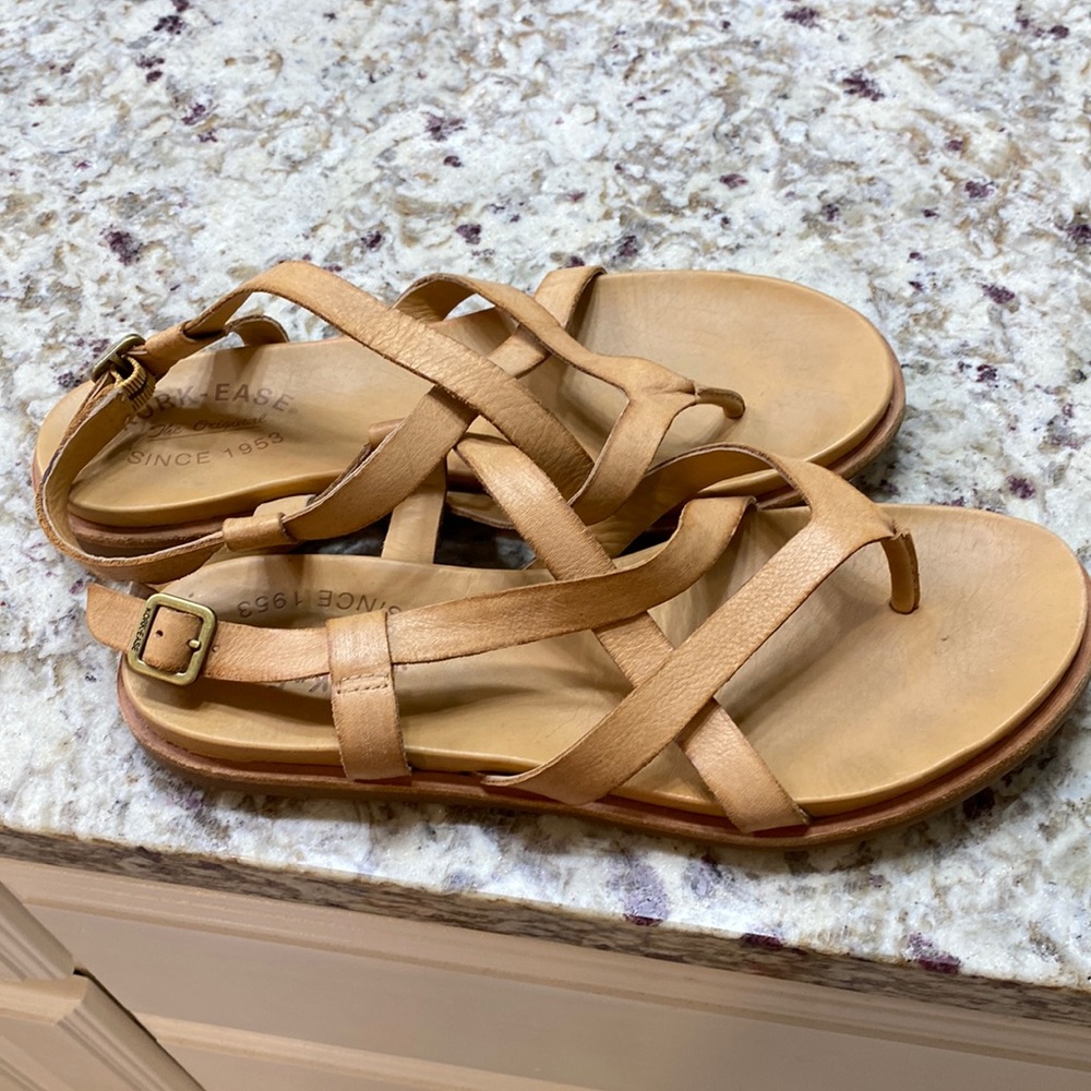 Kork-Ease Yarbrough Sandal - Brown leather